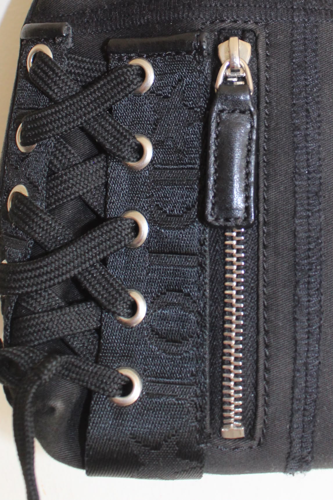 SS2004 Christian Dior Surf Lace-Up Bag by John Galliano