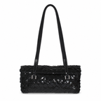 Prada SS 2000 Black Disc Shoulder Bag